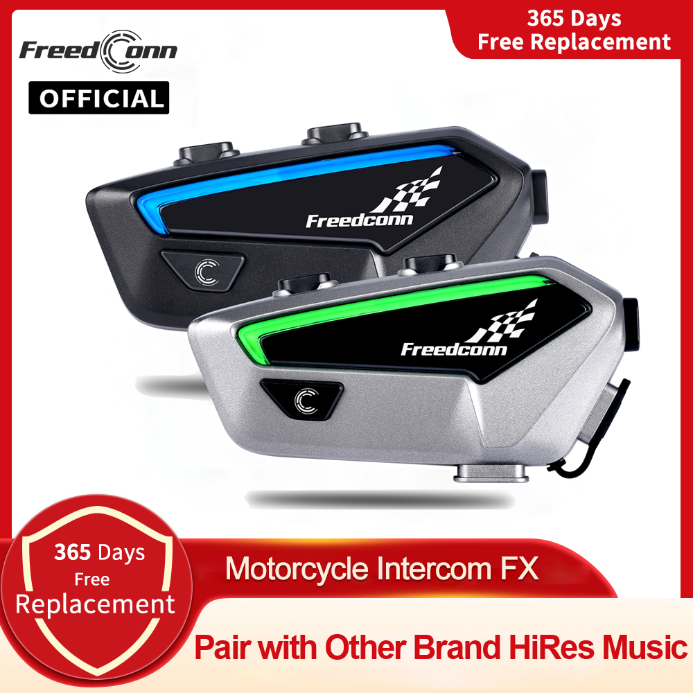Universal Motorcycle Helmet Intercom Headset - Interfono per moto Auricolare per casco