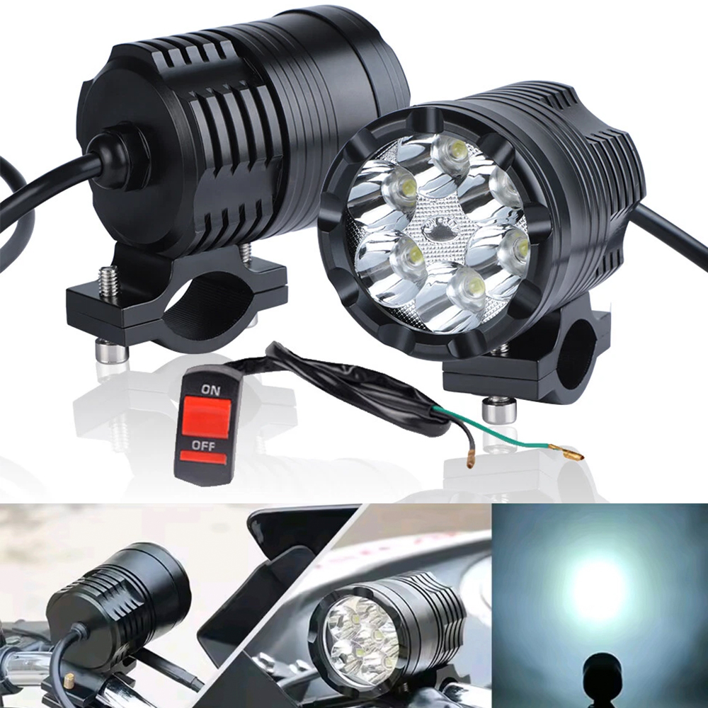 Universal Motorcycle Led Headlight Projector - HYNBYZJ Faro LED per moto da