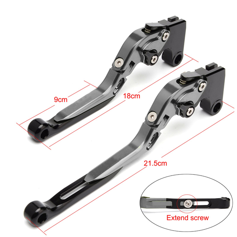 Set Leve Freno e Frizione CNC  - Cnc Aluminum Adjustable Brake Clutch Levers recensione e prezzo
