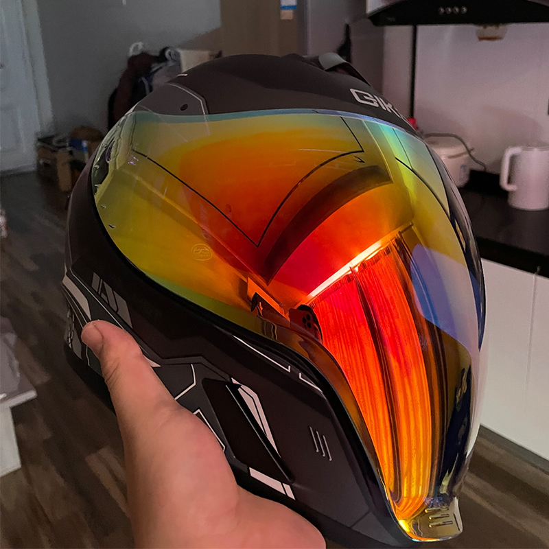 Casco Integrale Moto Certifica - Full Face Motorcycle Helmet With Bluetooth recensione e prezzo